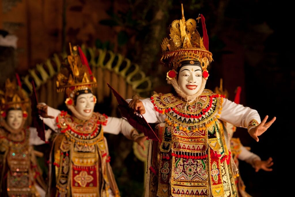 Spectacle de danse Legong au Palais Royal
