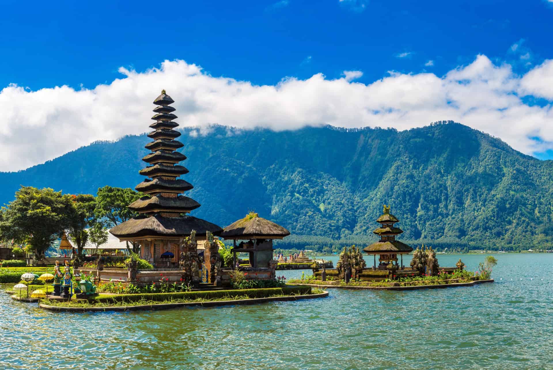 Le temple Ulun Danu Bratan