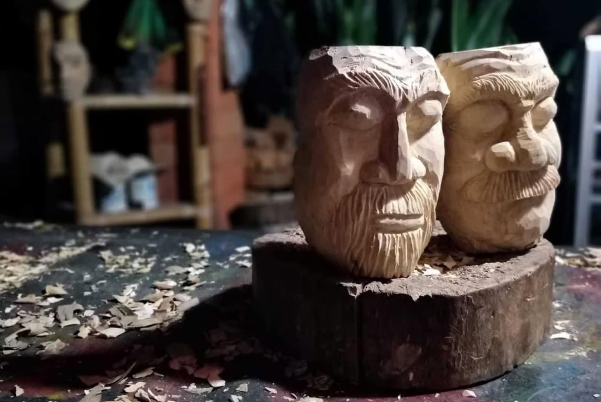 cours de sculpture bois bali