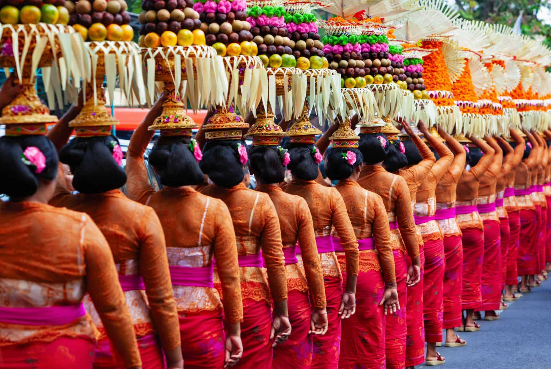 Les fêtes et jours fériés à Bali