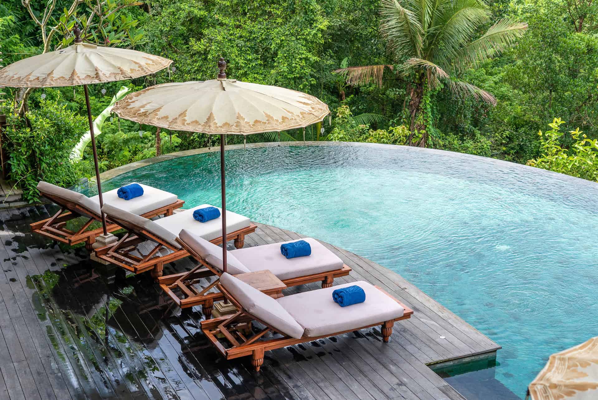 Les hôtels avec piscine à Bali