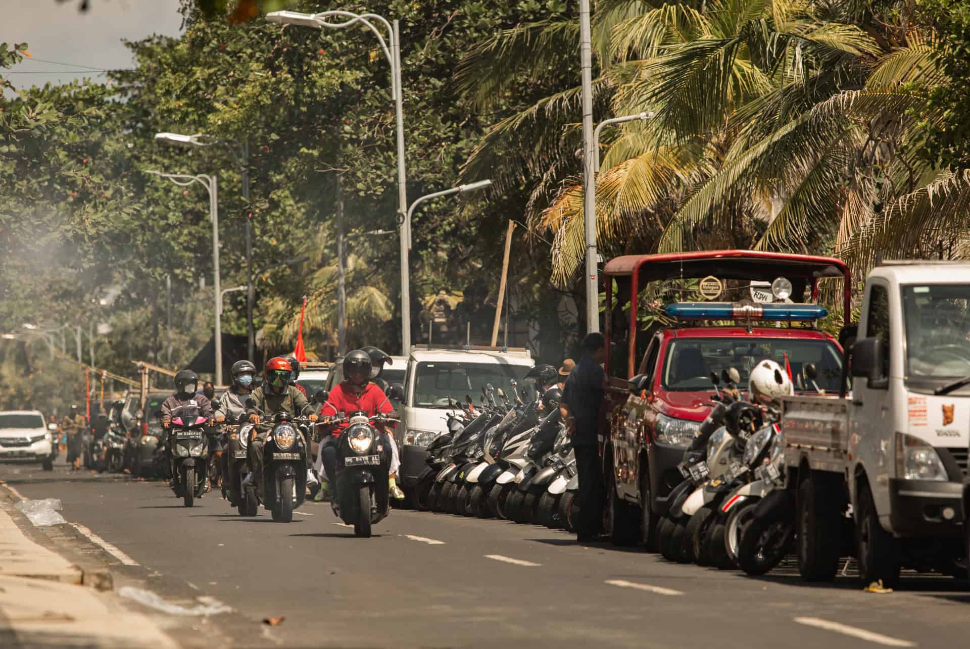 se deplacer a bali trafic