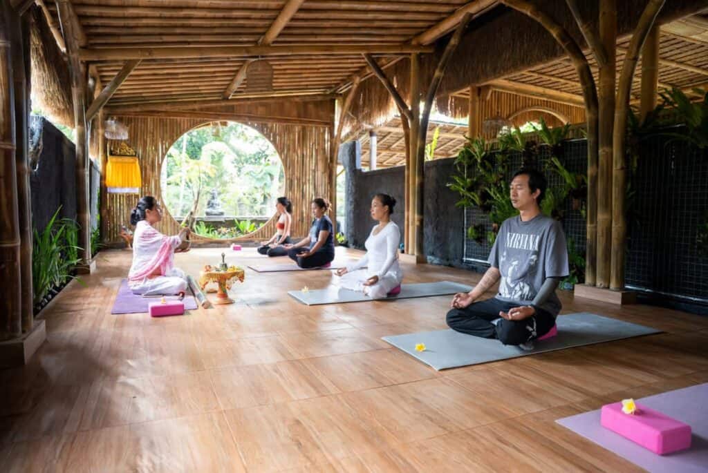 Yoga et méditation à Ubud