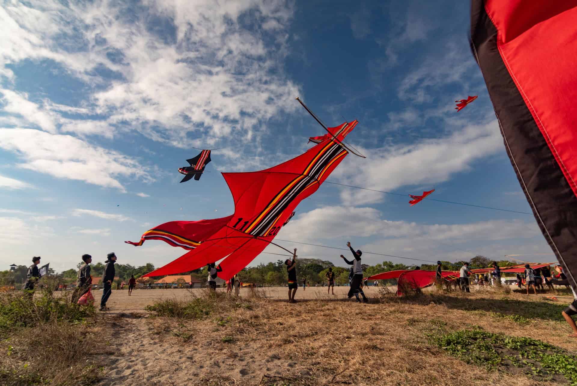 kite festival cerf volant bali