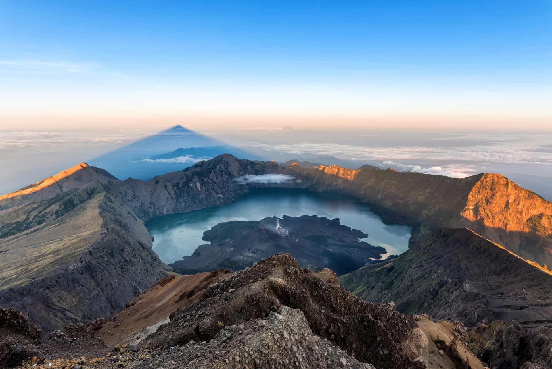 rinjani lombok volcans bali