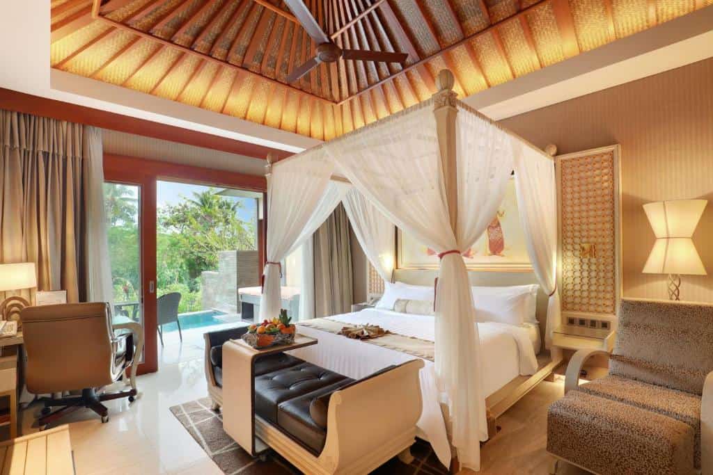 seres spring resort ubud chambre