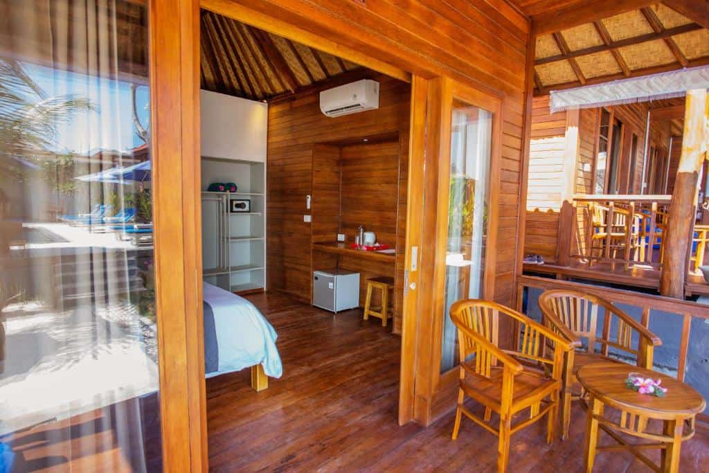 nusa veranda sunset villas et restaurant balcon